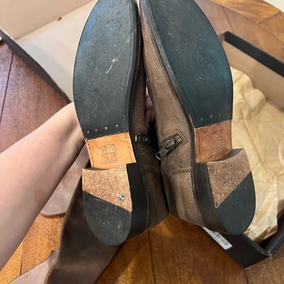 Frye Shirley Suede over the knee boots - Picture 5 of 5